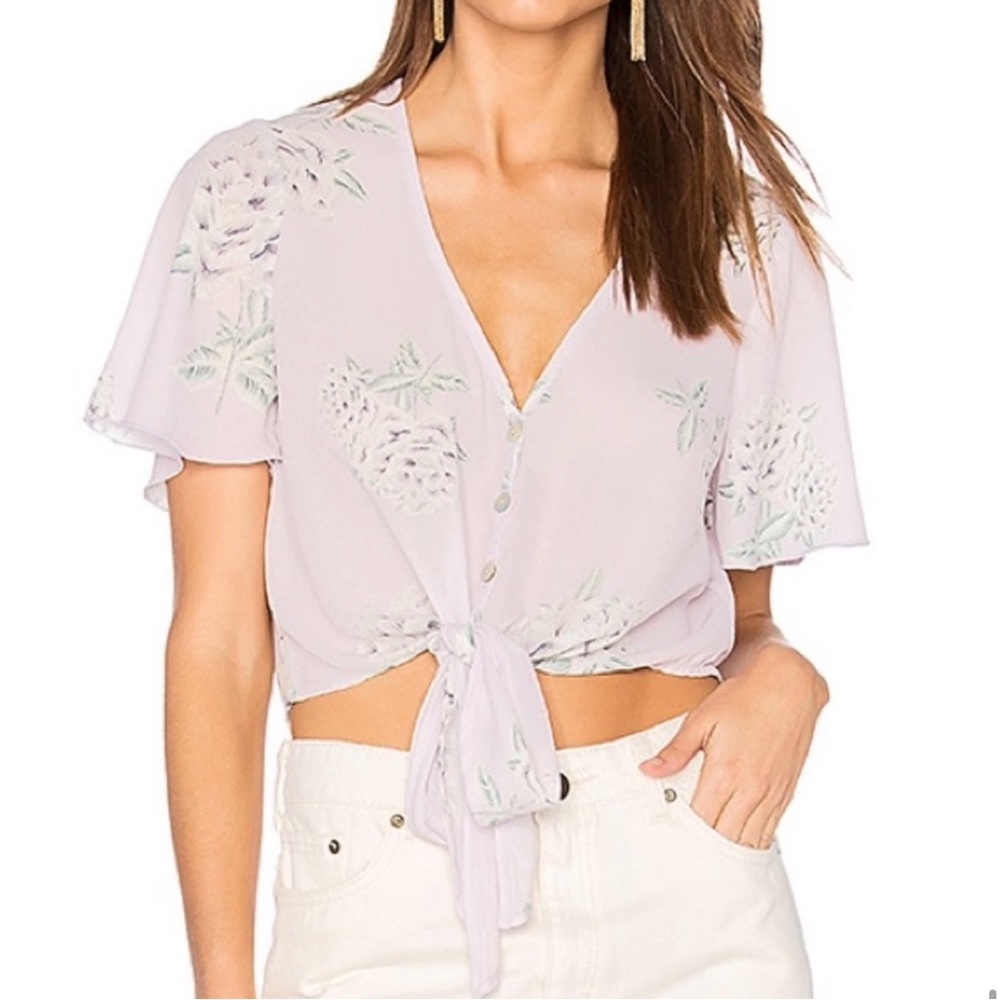 Show Me Your MuMu Tortuga Tie Top in Liv Lov Lav